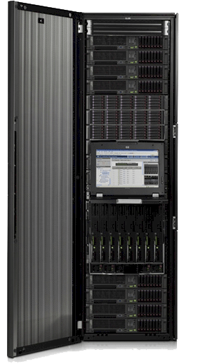Dedicated servers rack
